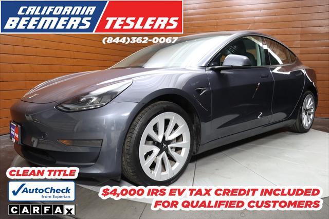 used 2023 Tesla Model 3 car, priced at $24,990