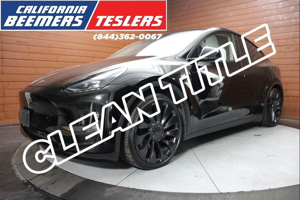 used 2022 Tesla Model Y car, priced at $29,490