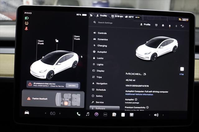 used 2022 Tesla Model 3 car, priced at $20,990