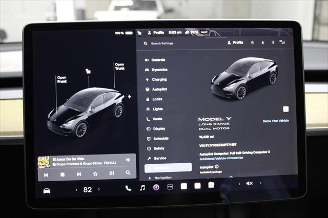 used 2021 Tesla Model Y car, priced at $28,490