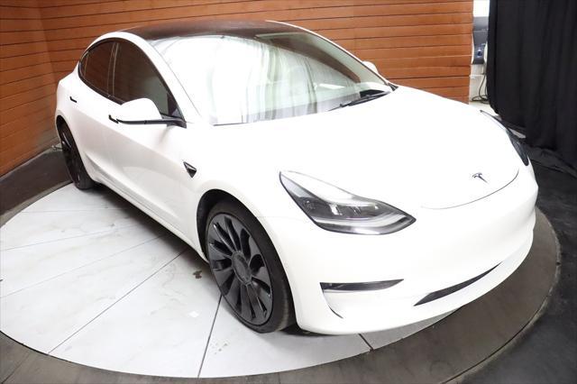 used 2022 Tesla Model 3 car, priced at $28,990