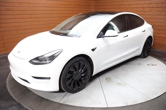 used 2022 Tesla Model 3 car, priced at $28,990