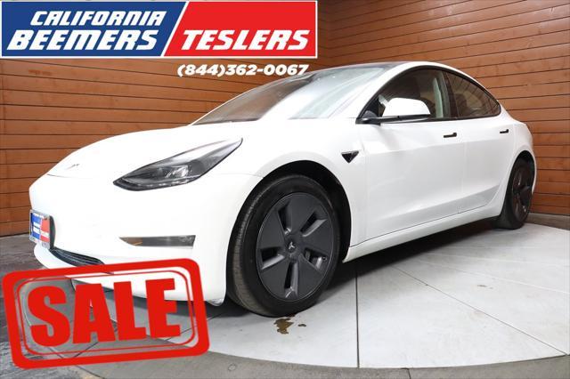 used 2021 Tesla Model 3 car, priced at $26,490