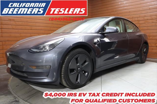 used 2021 Tesla Model 3 car, priced at $20,990