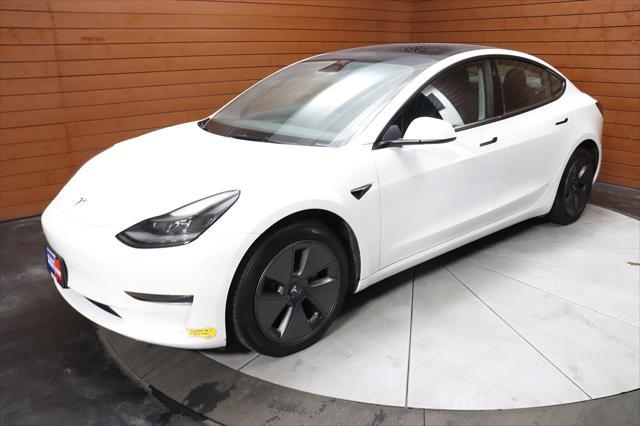 used 2021 Tesla Model 3 car, priced at $25,290