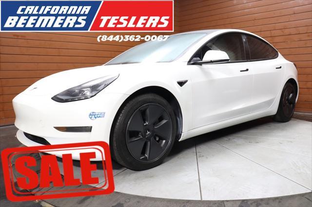 used 2021 Tesla Model 3 car, priced at $25,990