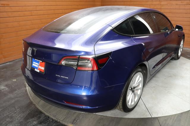 used 2022 Tesla Model 3 car, priced at $25,990