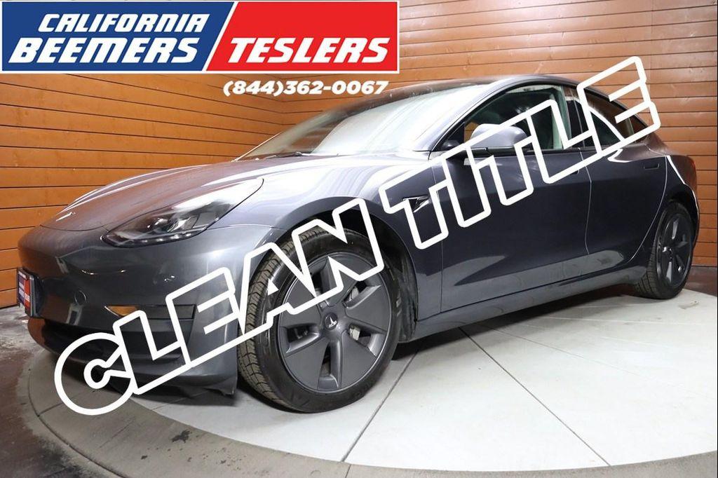used 2023 Tesla Model 3 car, priced at $21,990