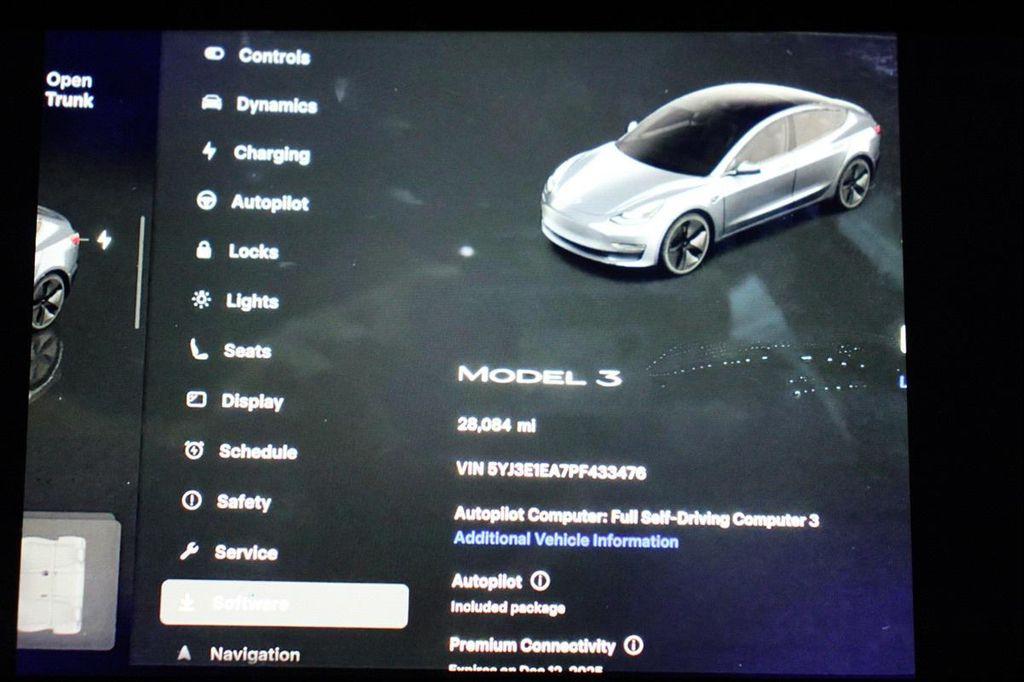 used 2023 Tesla Model 3 car, priced at $21,990