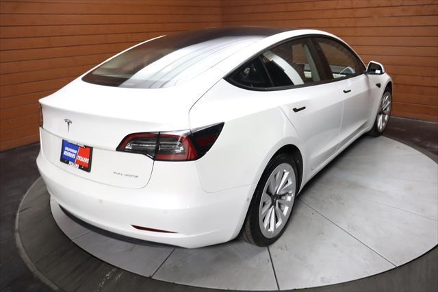 used 2022 Tesla Model 3 car, priced at $25,799