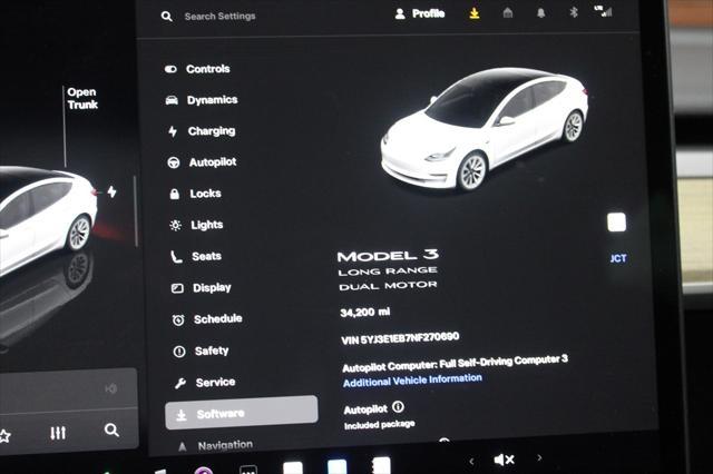 used 2022 Tesla Model 3 car, priced at $25,799