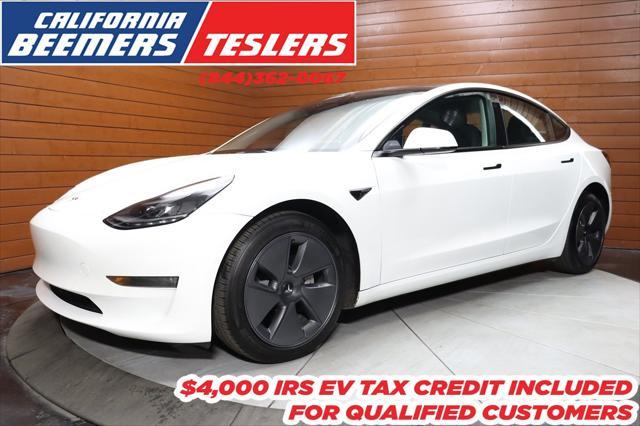 used 2021 Tesla Model 3 car, priced at $20,599