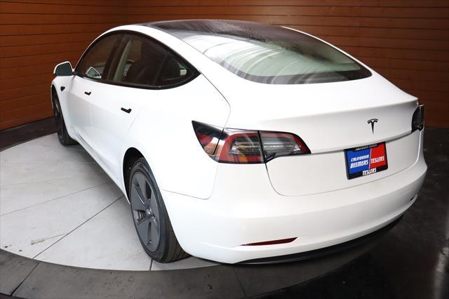 used 2021 Tesla Model 3 car, priced at $20,599