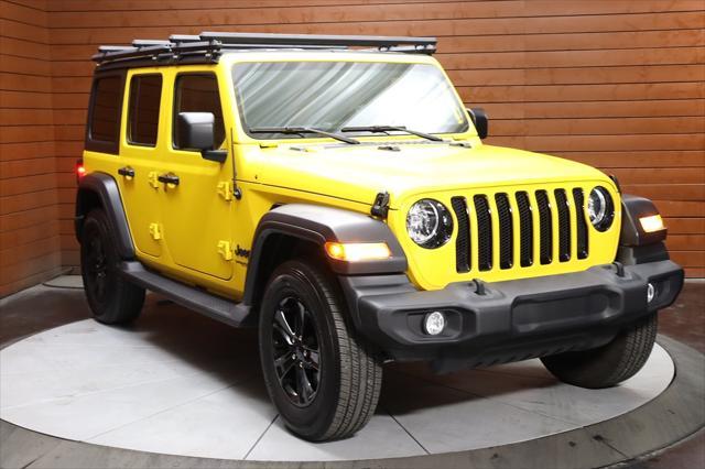 used 2021 Jeep Wrangler Unlimited car, priced at $33,490