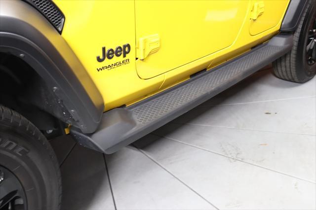 used 2021 Jeep Wrangler Unlimited car, priced at $33,490