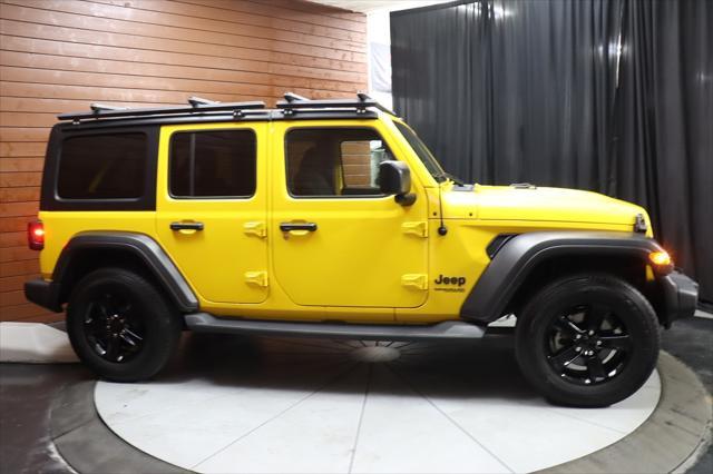 used 2021 Jeep Wrangler Unlimited car, priced at $33,490