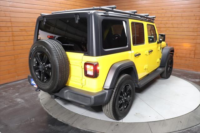 used 2021 Jeep Wrangler Unlimited car, priced at $33,490