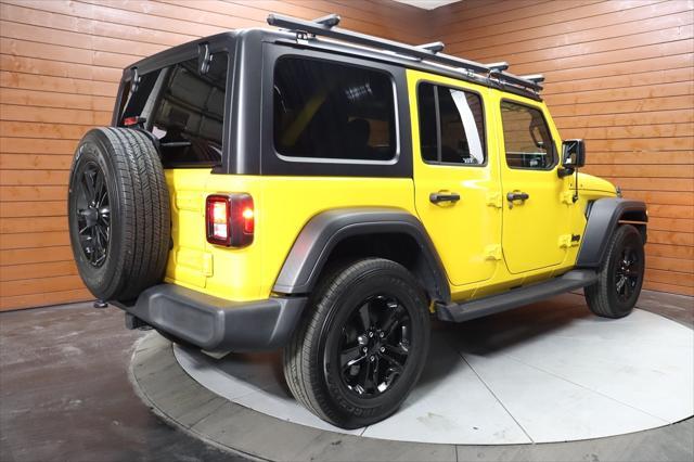 used 2021 Jeep Wrangler Unlimited car, priced at $33,490