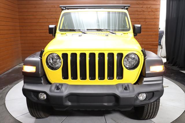 used 2021 Jeep Wrangler Unlimited car, priced at $33,490