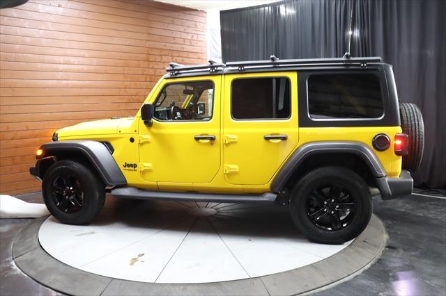 used 2021 Jeep Wrangler Unlimited car, priced at $33,490