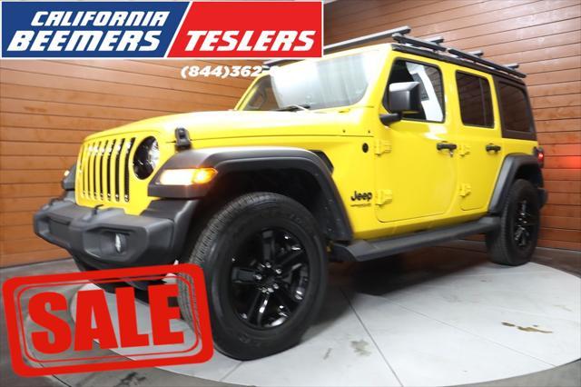 used 2021 Jeep Wrangler Unlimited car, priced at $33,490