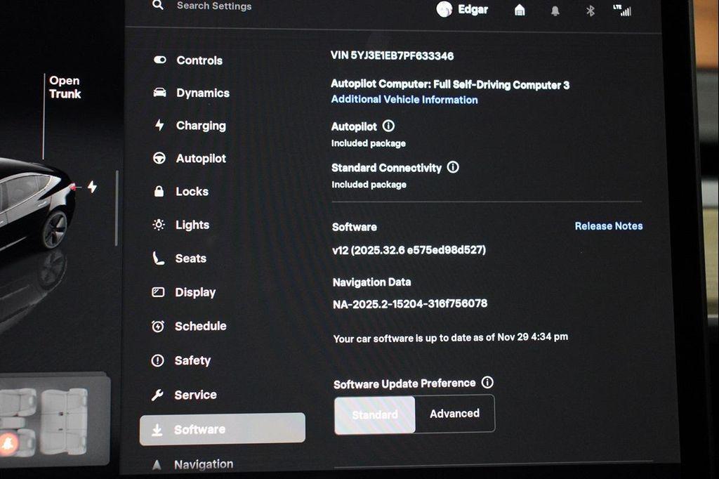 used 2023 Tesla Model 3 car, priced at $24,990
