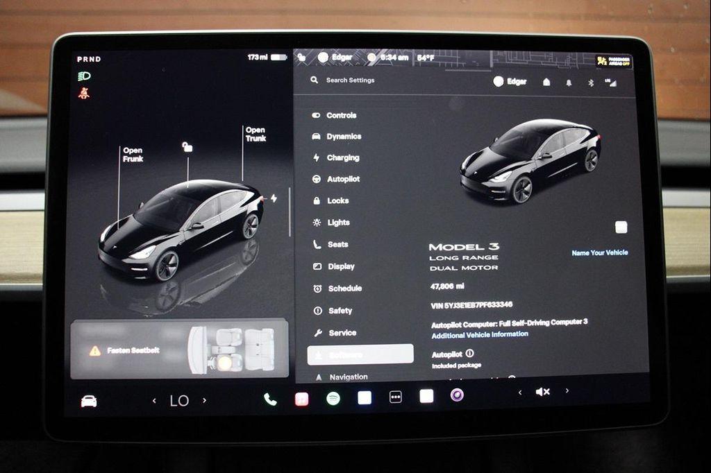 used 2023 Tesla Model 3 car, priced at $24,990