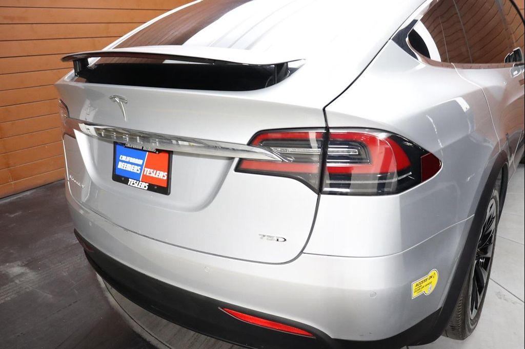 used 2018 Tesla Model X car, priced at $26,490