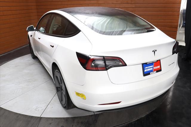 used 2022 Tesla Model 3 car, priced at $24,999