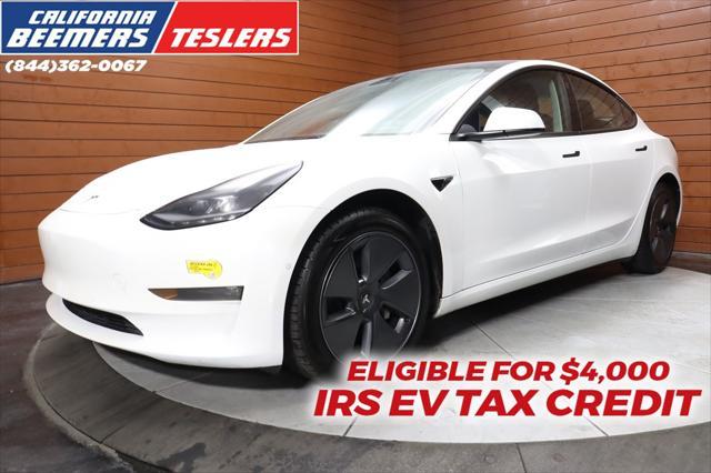 used 2022 Tesla Model 3 car, priced at $24,999