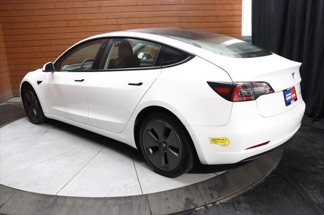 used 2022 Tesla Model 3 car, priced at $24,999