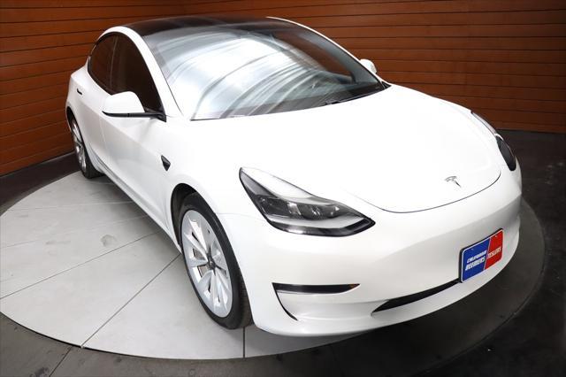 used 2022 Tesla Model 3 car, priced at $26,490