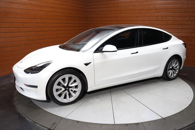 used 2022 Tesla Model 3 car, priced at $26,490