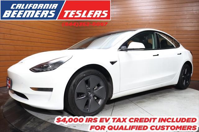 used 2021 Tesla Model 3 car, priced at $18,990