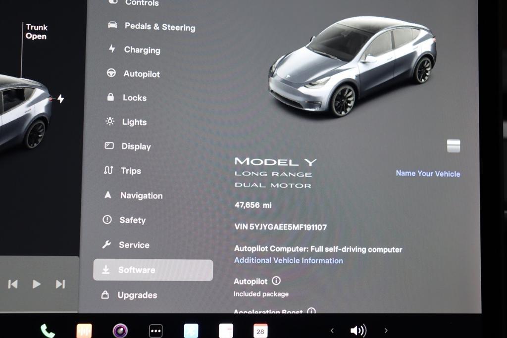used 2021 Tesla Model Y car, priced at $31,990