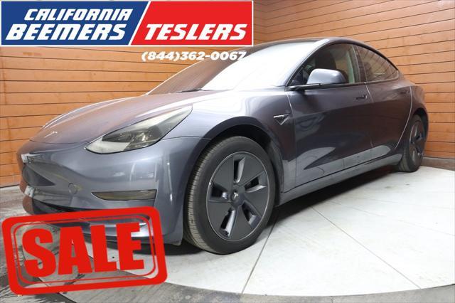 used 2023 Tesla Model 3 car, priced at $25,490