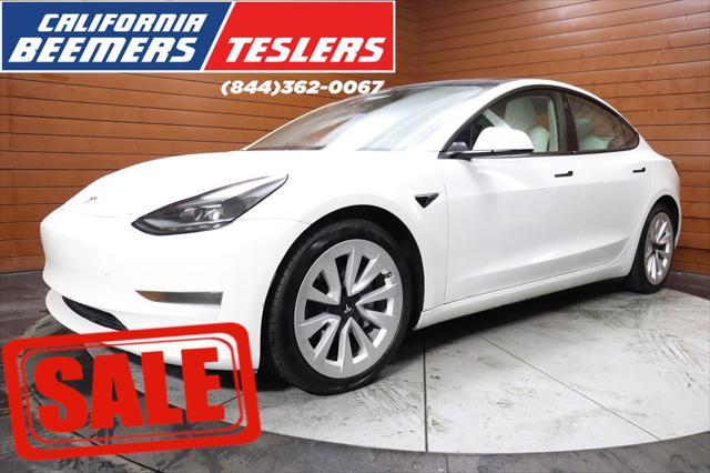 used 2021 Tesla Model 3 car, priced at $25,970