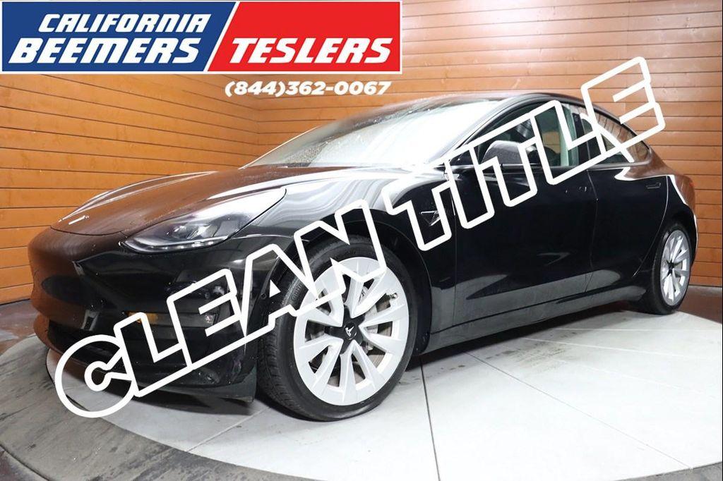 used 2022 Tesla Model 3 car, priced at $23,490