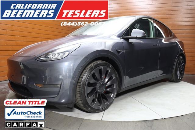 used 2021 Tesla Model Y car, priced at $25,990
