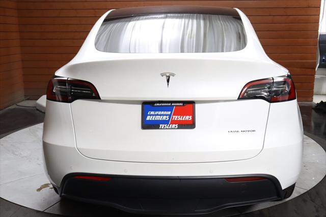 used 2021 Tesla Model Y car, priced at $28,490