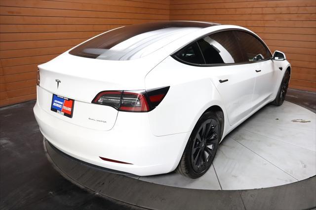 used 2022 Tesla Model 3 car, priced at $20,990