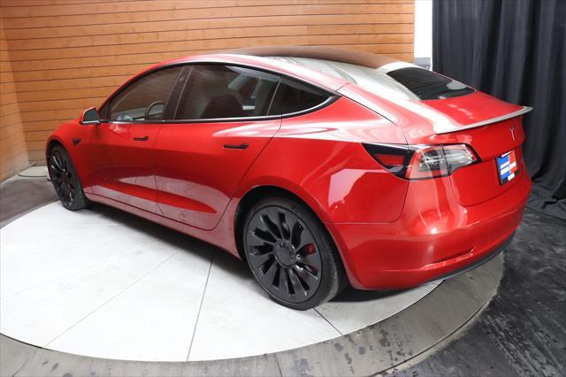 used 2023 Tesla Model 3 car, priced at $30,990