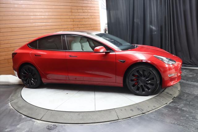 used 2023 Tesla Model 3 car, priced at $30,990