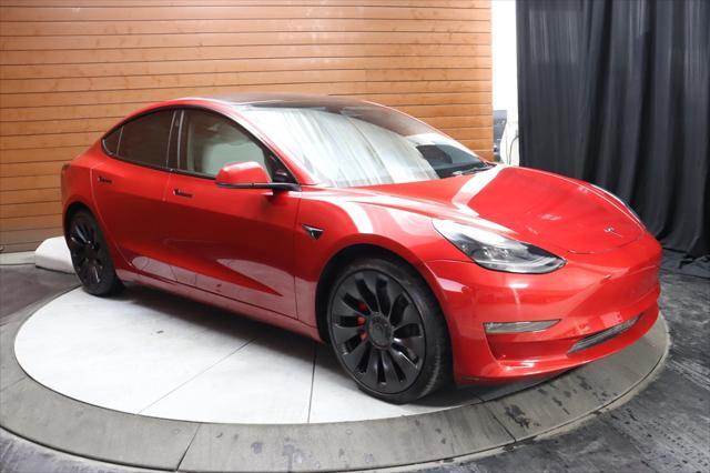 used 2023 Tesla Model 3 car, priced at $30,990