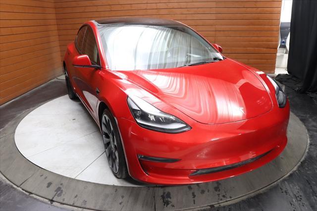 used 2023 Tesla Model 3 car, priced at $30,990