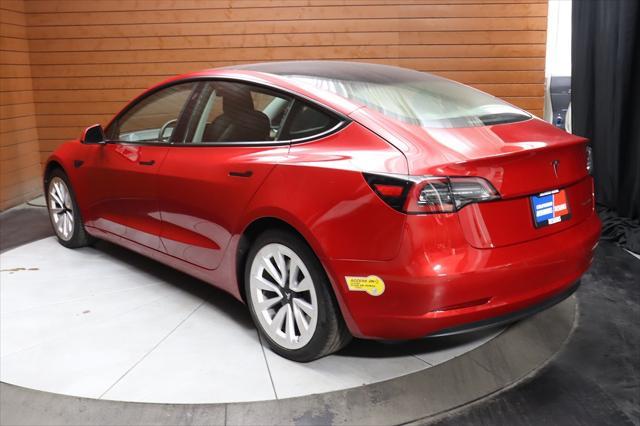 used 2022 Tesla Model 3 car, priced at $26,990