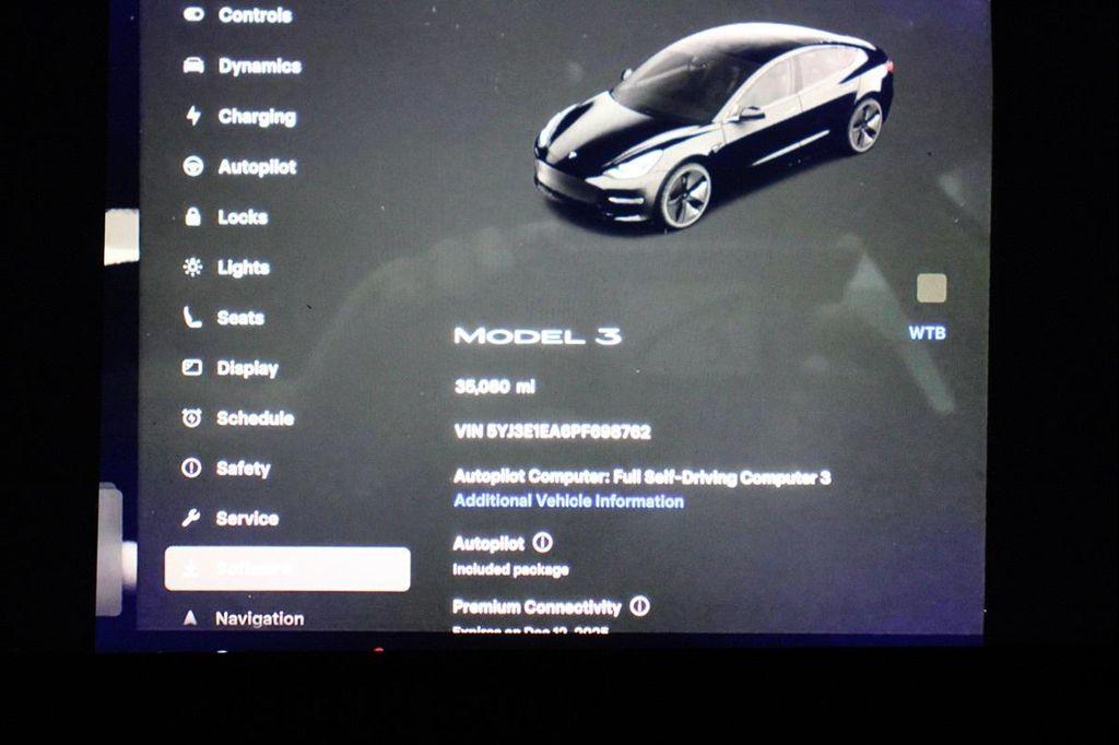 used 2023 Tesla Model 3 car, priced at $21,999