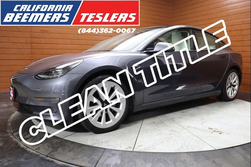 used 2022 Tesla Model 3 car, priced at $20,490
