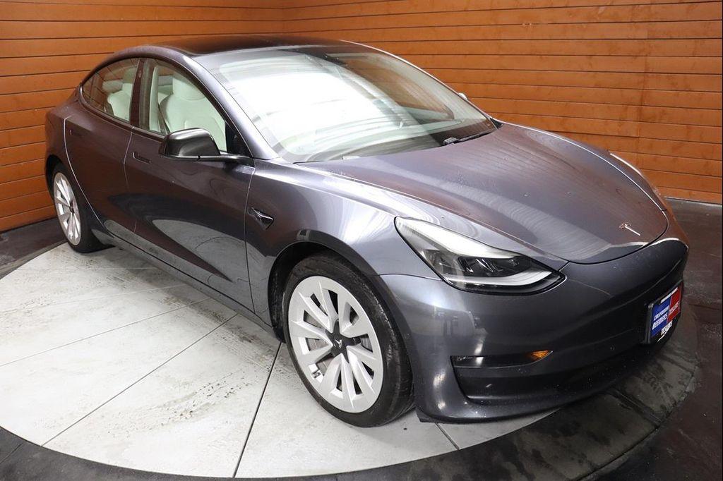 used 2022 Tesla Model 3 car, priced at $20,490