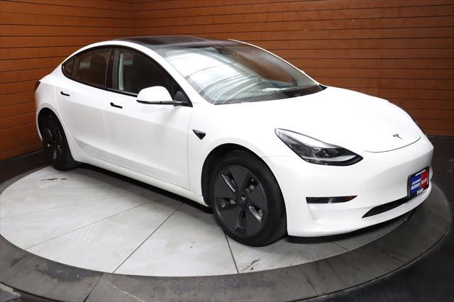 used 2021 Tesla Model 3 car, priced at $19,990